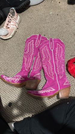 Ariet Boots Pink Size 6