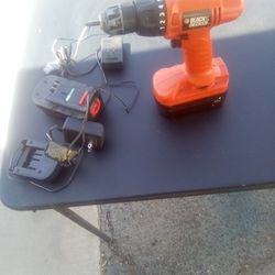 Black And Decker 18 Volt Drill