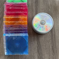 DVD Cases and Burnable DVD+R