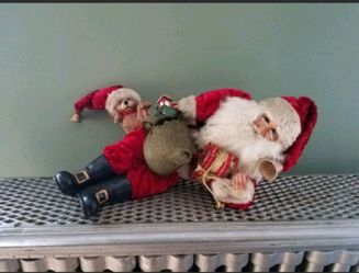 Santa Decoration - Crakewood Collection by Karen Didion