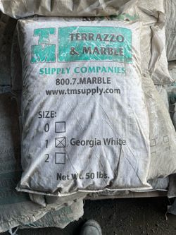White gravel