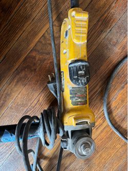 Dewalt angle grinder