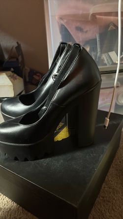 Goth mall heels