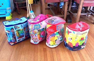 Kids mega blocks new in box 10.00 each