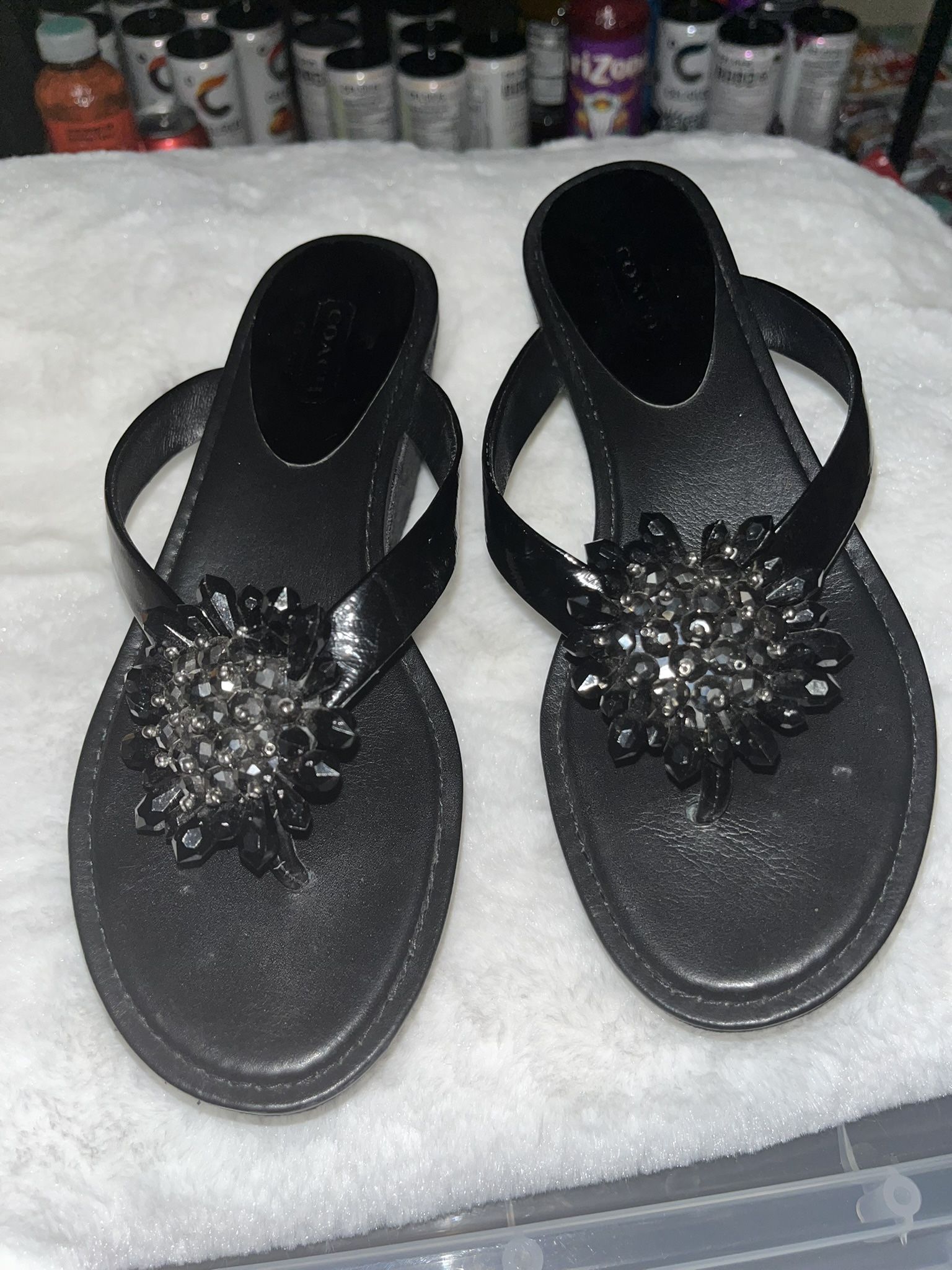 Coach Norice Black Wedges