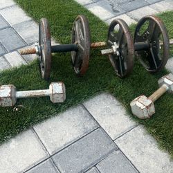 Weight Set Dumbells (60 Lbs)
