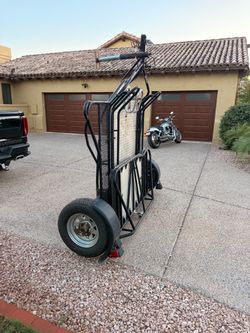 StandUp Big Bike transport - motorcycle trailer by Kendon Industries