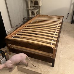 Stackable Bed - Wood Stained - Ikea