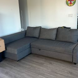 Grey couch! IKEA  Friheten Sleeper couch