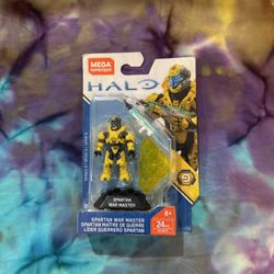 HALO HEROES SERIES 9 MEGA BLOKS CONSTRUX UNSC SPARTAN WAR MASTER FIGURE GCM29
