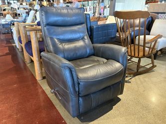 Slate Swiveling Manual Rocker Recliner