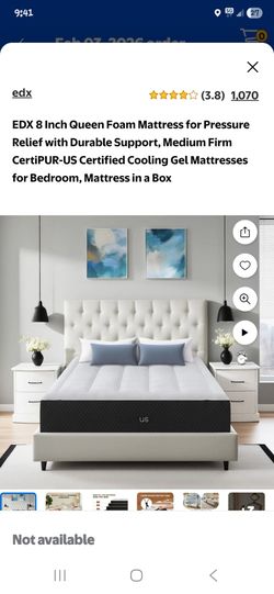Queen size mattress 8inch