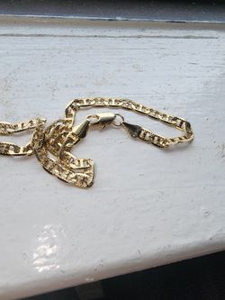 Gold Bracelets 14kt Real Diamond 💎 Cuts. Nice Gift