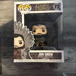 Jon Snow On The Iron Throne Funko Pop