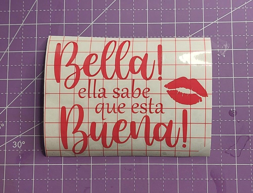 Bella Decal