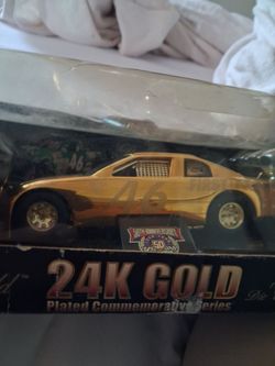 Collection car 24 kt gold plated  trow me a price