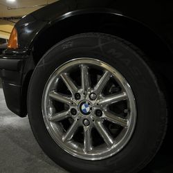 BMW Style 41 15" Chrome E36 E46 E30 OEM Wheels Rims 