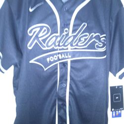 Raiders Baseball Jersey