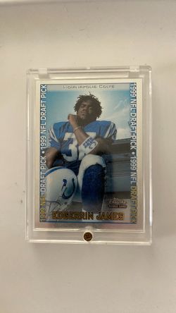 Edgerrin James 1999 Topps Chrome Rookie Card