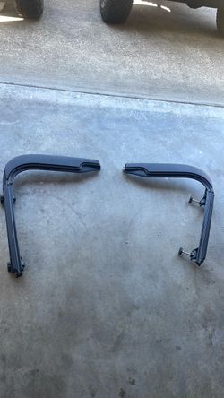 Soft top doors surrounds(left and right side)