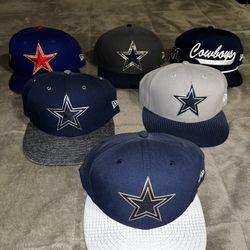 The Dallas Cowboys Fitted Caps