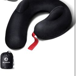 Brand: BLABOK Inflatable Travel Pillow for Comfortable Travel and Sleep，Comfortable & Breathable Washable Cover Brand new. Never been used. Still in t
