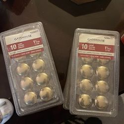 Gatehouse Satin Nickel 10 Knobs 