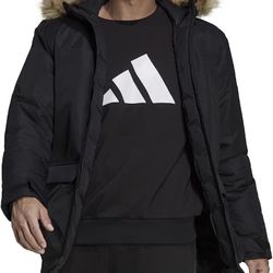 adidas Men's Utilitas Hooded Parka