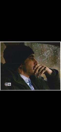 Jake Gyllenhaal Signed 8x10 Prisoners Autograph Beckett BAS Certified