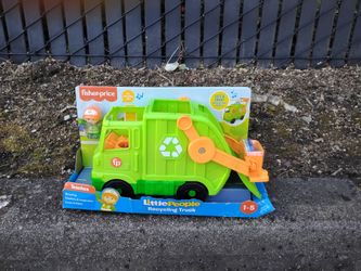 Fisher Price-Little People recycling truck