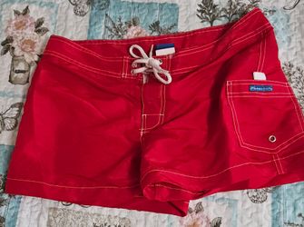 Red shorts