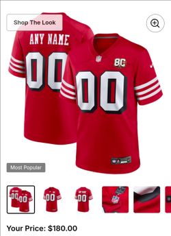 San Francisco 49ers Jersey Christian McCaffrey