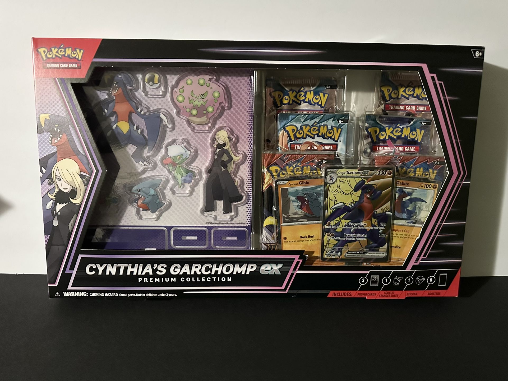 Pokemon Cynthia's Garchomp Ex Premium Collection