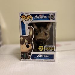 Loki With Sphere Marvel Funko Pop