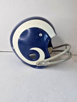 Vintage NFL Los Angeles Rams Rawlings Football Helmet Youth HNFL Medium USA 80s