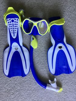 Oceanic Snorkel Set Youth S/M