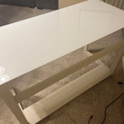 Glass Top Desk