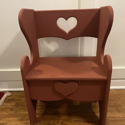 Vintage wooden stool