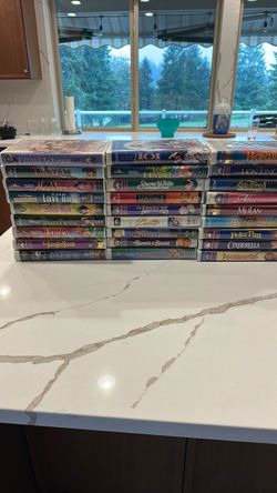 VHS and DVD tapes