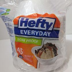 Hefty Bowls 45ct  