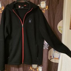 Men's SPYDER Knitted Jacket w/Hood XXL
