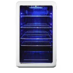 Magic Chef 3.4 cu. ft. Retro Beverage Cooler, in White
