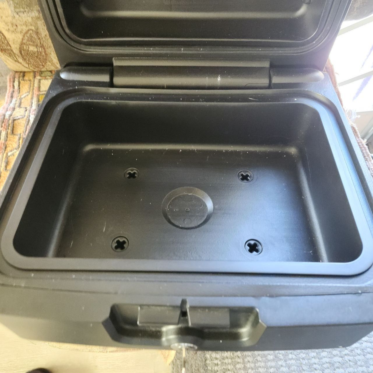 Sentry Safe Black WD2 With Key Fireproof Waterproof