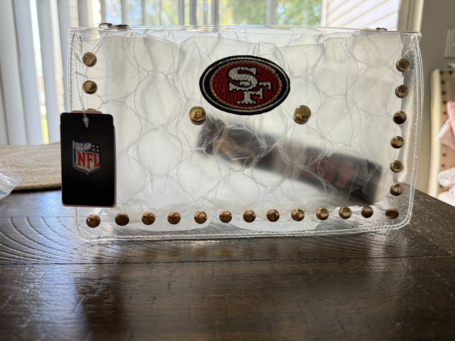 Clear 49ers Stadium Clutch