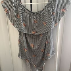 Body Suit Off Shoulders