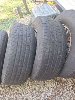 16 inch rims and tires off 2002 Mercury Mountaineer