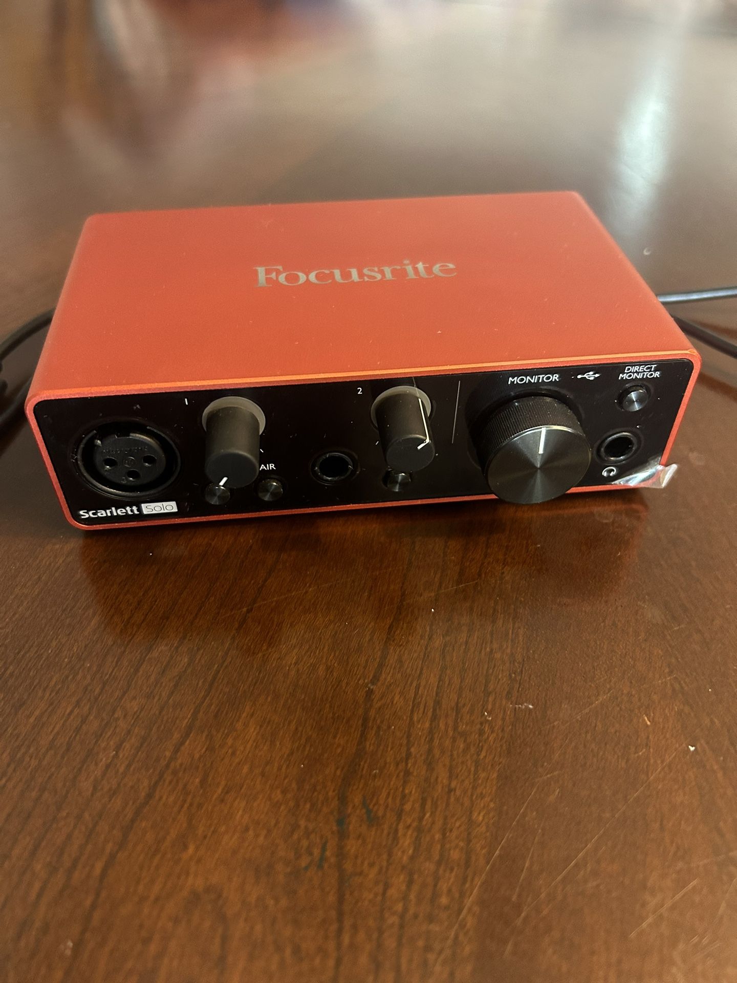 Focusrite Scarlett Solo 3rd Gen USB Audio Interface