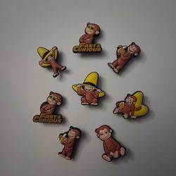 Curious George Croc Charms 