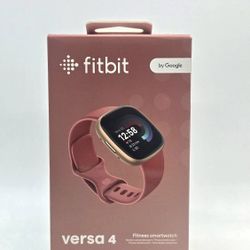 New FitBit Versa 4 smartwatch color: Copper Rose aluminum 