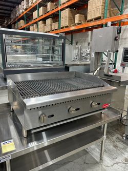  NSF/ETL Commercial Charbroiler/Grill (Parrilla/Asador Comercial)